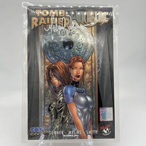 Tomb Raider Witchblade #1 Black Variant (1st Lara Croft) Signed Turner w/COA